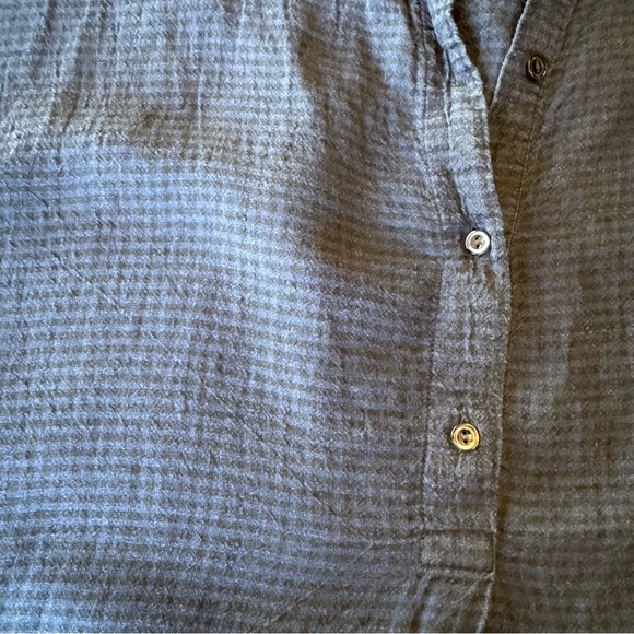 Eileen Fisher Organic Linen Shift Dress Resortwear Pockets popover Dress. - Picture 4 of 12